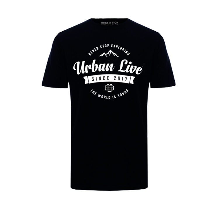 Camiseta Urban Live - Never Stop